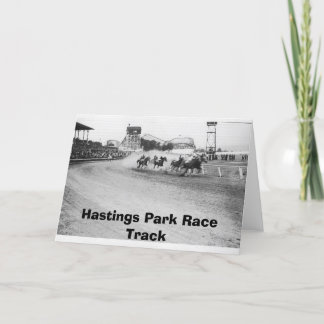 Spår, Hastings Park Tävling Track Kort