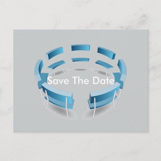 Spår i ett cirkulärt vykort för bildtext (Framsida)