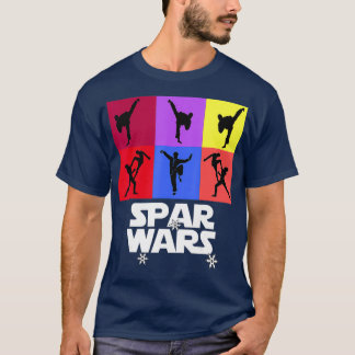 Spar Krig Kick Boxing Taekwondo MMA Karate T Shirt