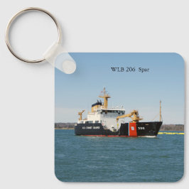 Spar metall nyckelring