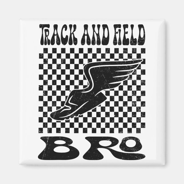 Spår och Fält Bro Mors dag Magnet (Framsidan)