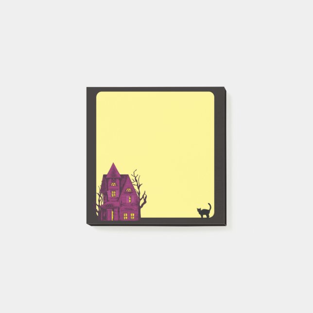 Spår och skript: Halloween-samling Post-it Block (Framsida)