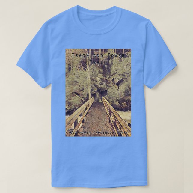 Spår och Torn Algonquin Park T Shirt (Design framsida)