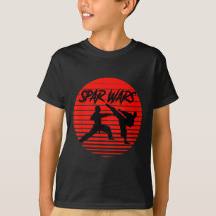 Spar Wars Karate Shotokan Kampkonst T Shirt