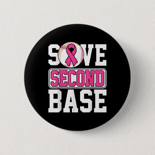 Spara 2:a Bas Player Breast Cancer Awaren Knapp