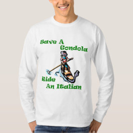 Spara a Gondola Ride en italiensk T Shirt