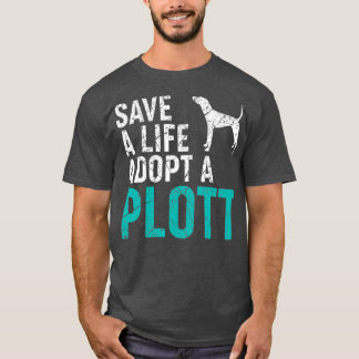 Spara a Life antar en Hund rädding Plott Hundägare T Shirt