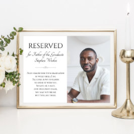 Spara A Sätet Far i Student Photo Studenten Poster