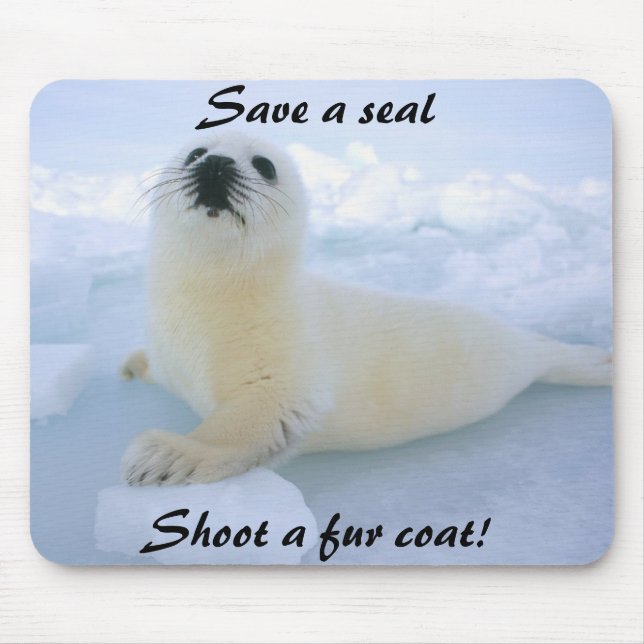 Spara a Seal Mousepad Musmatta (Framsidan)