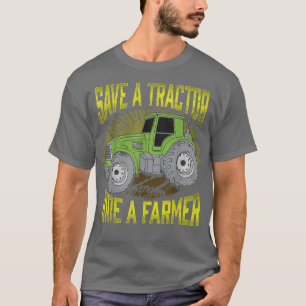 Spara A Tractor Ride A Farmer T Shirt