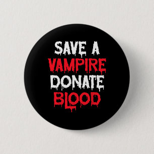 Spara A Vampire Donate Blood Halloween Costume Knapp
