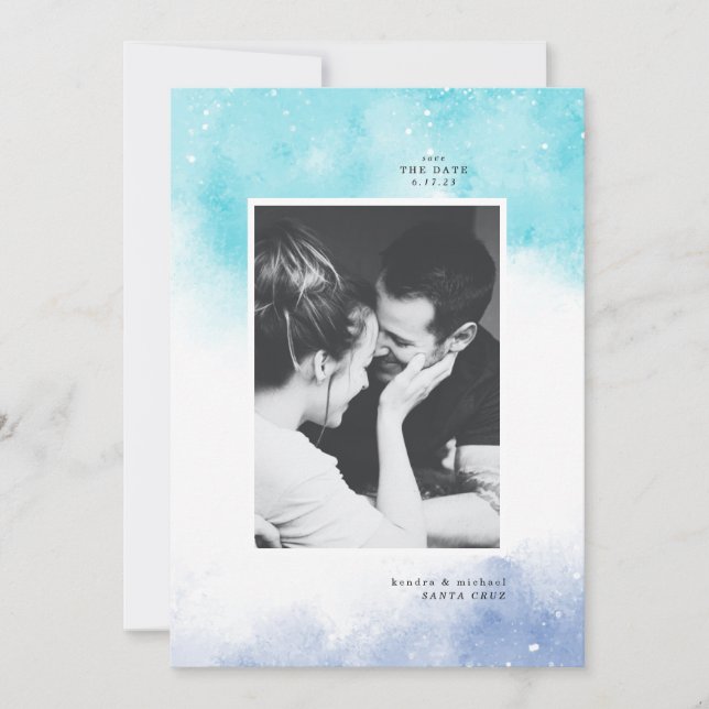 SPARA Abstrakten DATE Watercolor (Framsida)