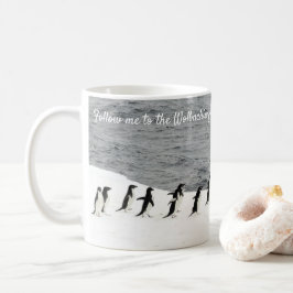Spara Adélie Penguins by RoseWrites Kaffemugg