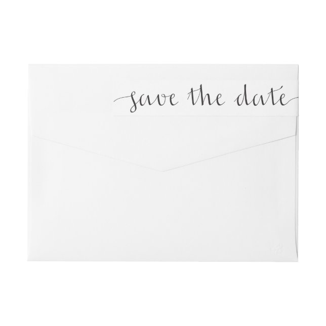 Spara adressetiketten Datumavgränsad returadress Etikettband (Baksidan)