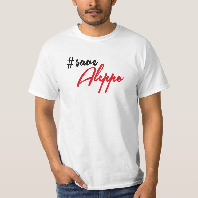 Spara Aleppo T-shirt (Framsida)