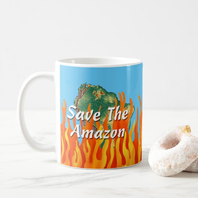 Spara Amazon Kaffemugg (Med munk)