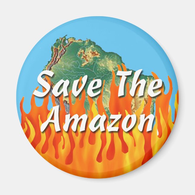 Spara Amazon Magnet (Framsidan)