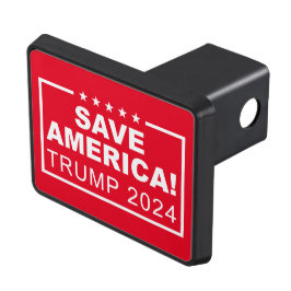 Spara America Trump 2024 Dragkroksskydd