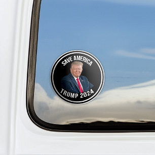 Spara America Trump 2024 President Donald J. Trump Klistermärken