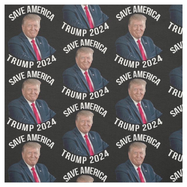 Spara America Trump 2024 President Donald J. Trump Tyg (Provkarta)