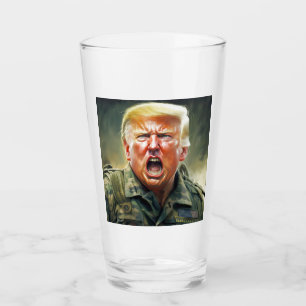 Spara America with Trump - United we stand Glaskopp
