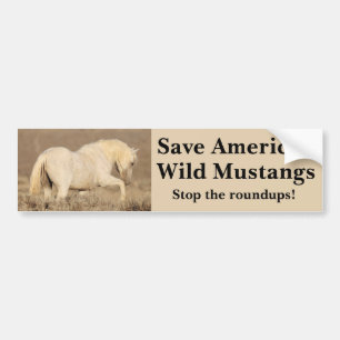 Spara America's Vild Horses Bildekal