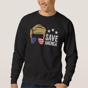 Spara Amerika 2 Lång Ärmad Tröja