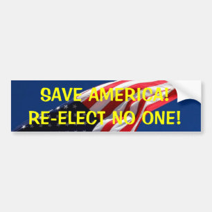 SPARA AMERIKA! BETRÄFFANDE-UTVALT INGET! BILDEKAL