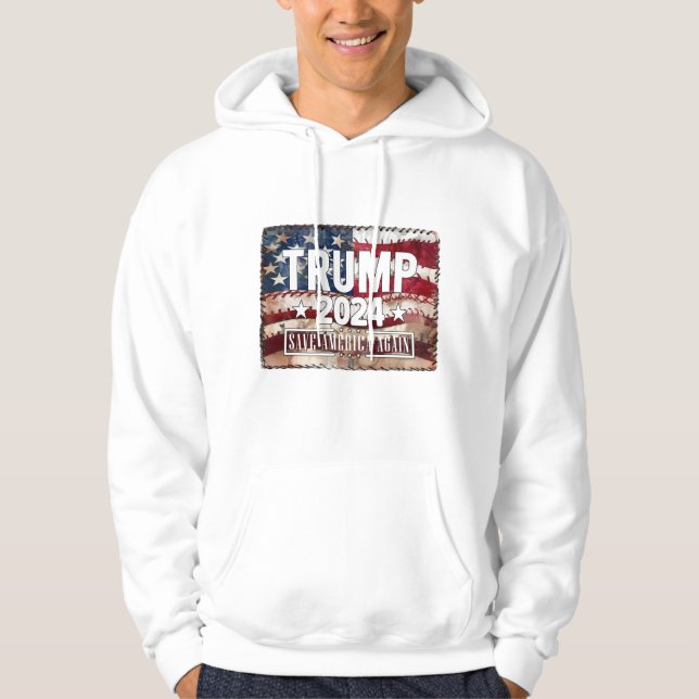 Spara Amerika igen. Hoodie (Framsida)