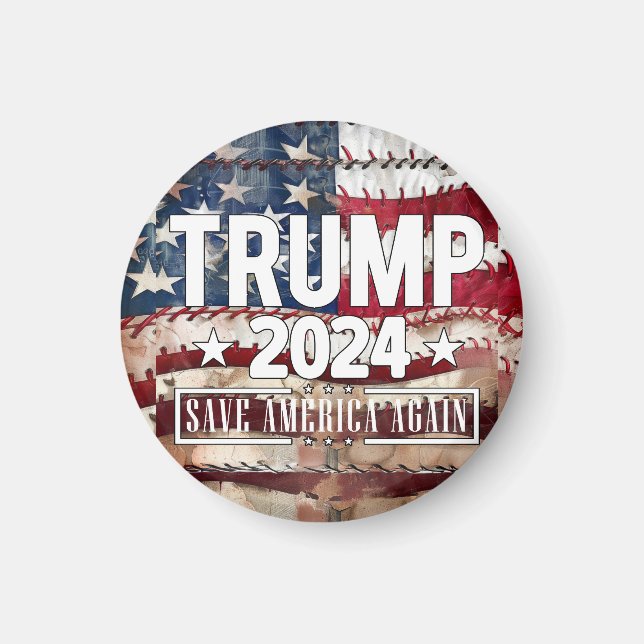 Spara Amerika igen. Magnet (Framsidan)