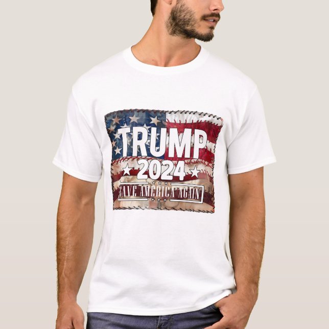 Spara Amerika igen. T Shirt (Framsida)