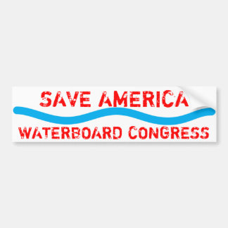 SPARA AMERIKA, WATERBOARD-KONGRESS BILDEKAL