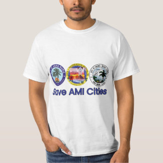 Spara AMI Cities Logotyp (Sälar) T Shirt