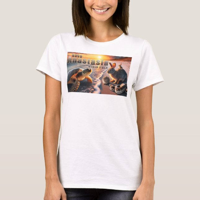 Spara Anastasia- 2- kvinnor T Shirt (Framsida)