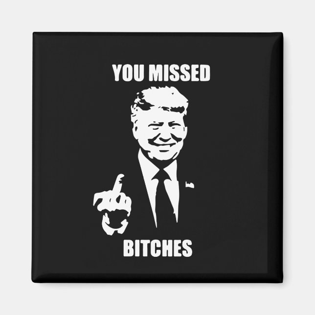 Spåra angrepp på trumpbekämpning för Amerika-trump Magnet (Framsidan)