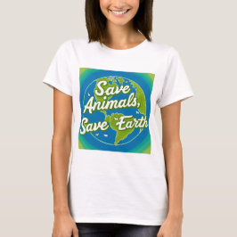 Spara Animals, Spara Earth - Eco-Friendly T Shirt