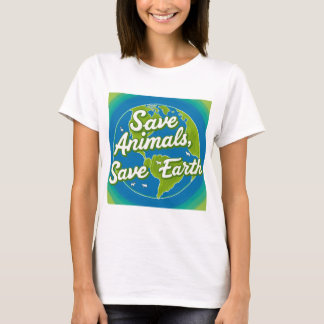 Spara Animals, Spara Earth - Eco-Friendly T Shirt