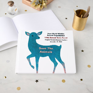 Spara Animals Wildlife Pets Event Personalize Gästböcker