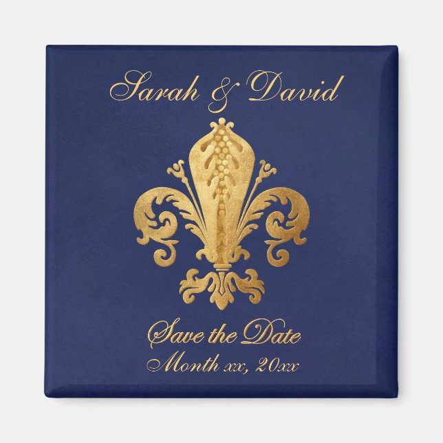 Spara Anpassadet Datum Magnet (Framsidan)