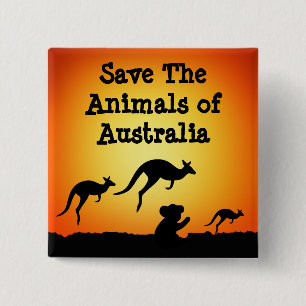 Spara Australiens djur Knapp