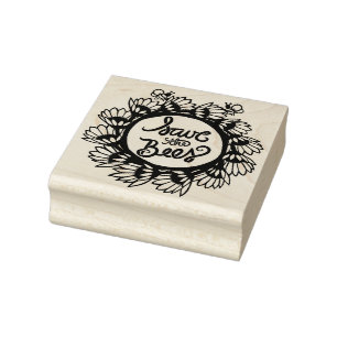 Spara av Bees jorddag Stämpel