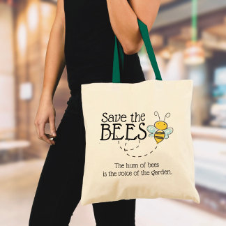 Spara av Bees Tote Bag Tygkasse