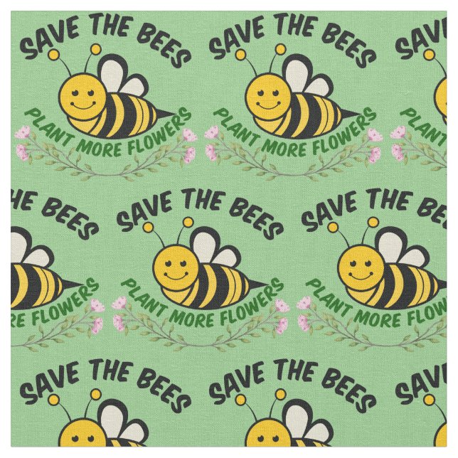 Spara av bin-anläggningen Fler blommor Tyg (Närbild)