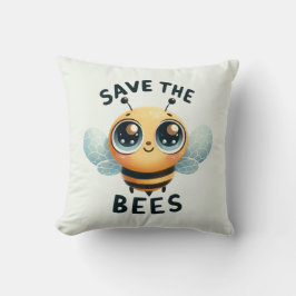 Spara av bin - Bee Cushion Kudde