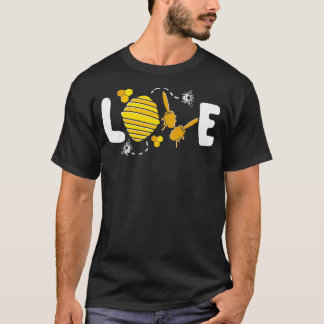 Spara av bin Bumblebee Kärlek Bees T Shirt