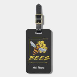 Spara av bin för biodling och apotekare bagagebricka