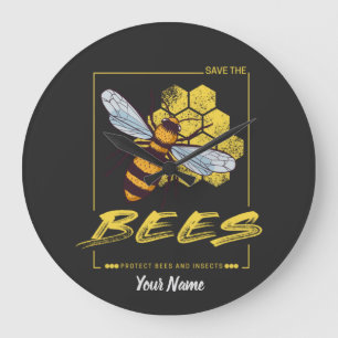 Spara av bin för biodling och apotekare stor klocka