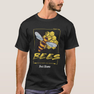 Spara av bin för biodling och apotekare t shirt