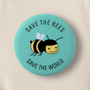 Spara av bin, Lycklig Little Bee på Grönten Knapp