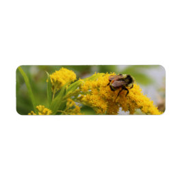 Spara av bin returadress etikett